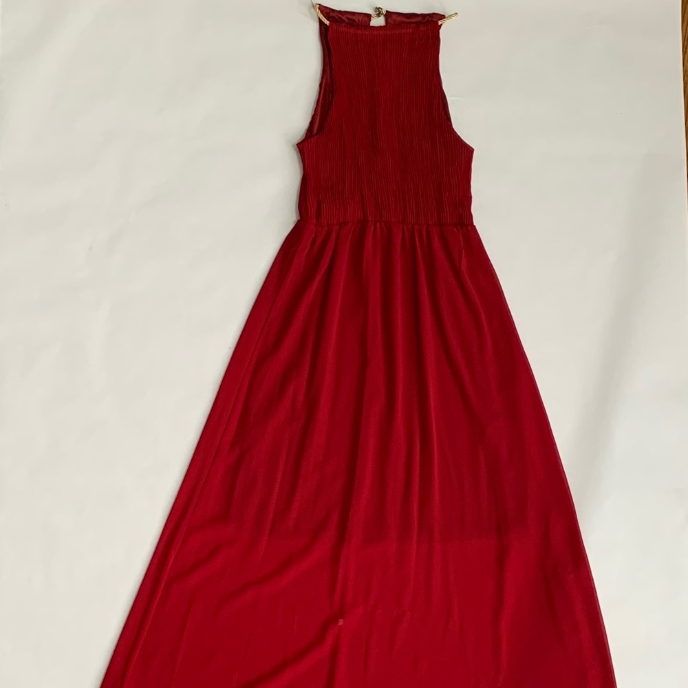 Women’s Pleated Halter Dress